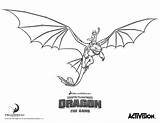 Fury Hiccup Kleurplaat Draak Hoe Tem Toothless Stormfly Coloringbay sketch template