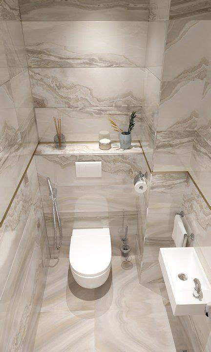 toilet  grey marble finish tiles bathroom design decor bathroom