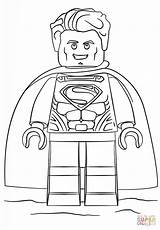 Superman Colorir Marvel Superhombre Corriente Continua Supercoloring Liga Justicia sketch template