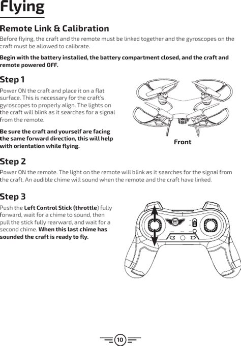 sky rider drone manual