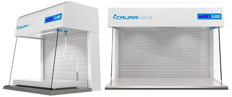 cruma iso  class horizontal laminar flow cabinet total sterilization