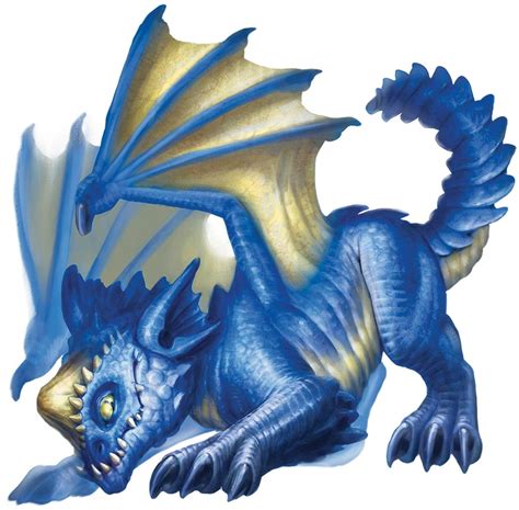 blue dragon wyrmling monsters dd
