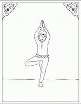 Pose Asana Ausmalbilder Vrksasana Storytime Clipart Abc Criancas Mindfulness Malvorlagen Besök Bohemia Meditation Bmg sketch template