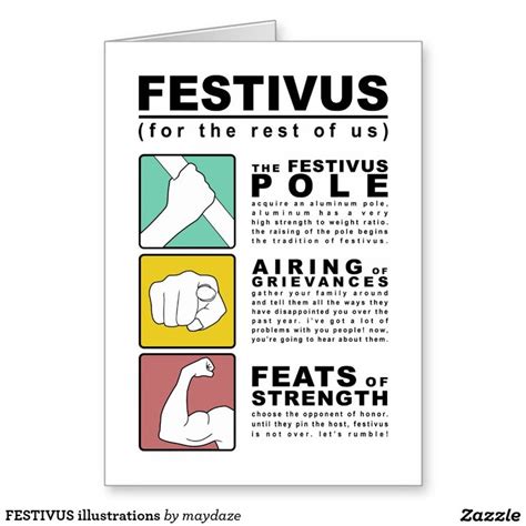 festivus illustrations greeting card festivus festivus party happy