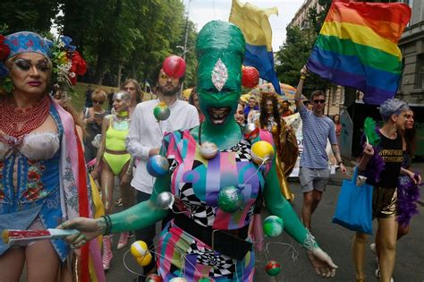 ukraine holds largest ever gay pride parade i24news