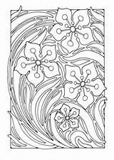 Coloring Pattern Floral Kleurplaat Adults Malvorlage Folk Patterns Pages Printable Blumenmuster Clipart Edupics Iris A4 Printables Coloriage Print Library Ausmalbild sketch template