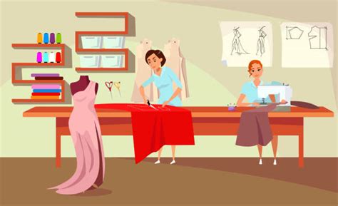 sewing room illustrations royalty  vector graphics clip art istock