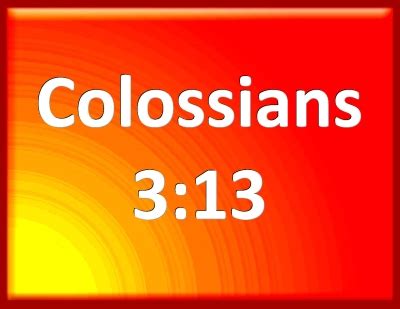 bible verse powerpoint   colossians