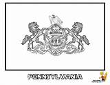 Pennsylvania Coloring sketch template