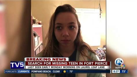 missing 13 year old fort pierce girl found safe