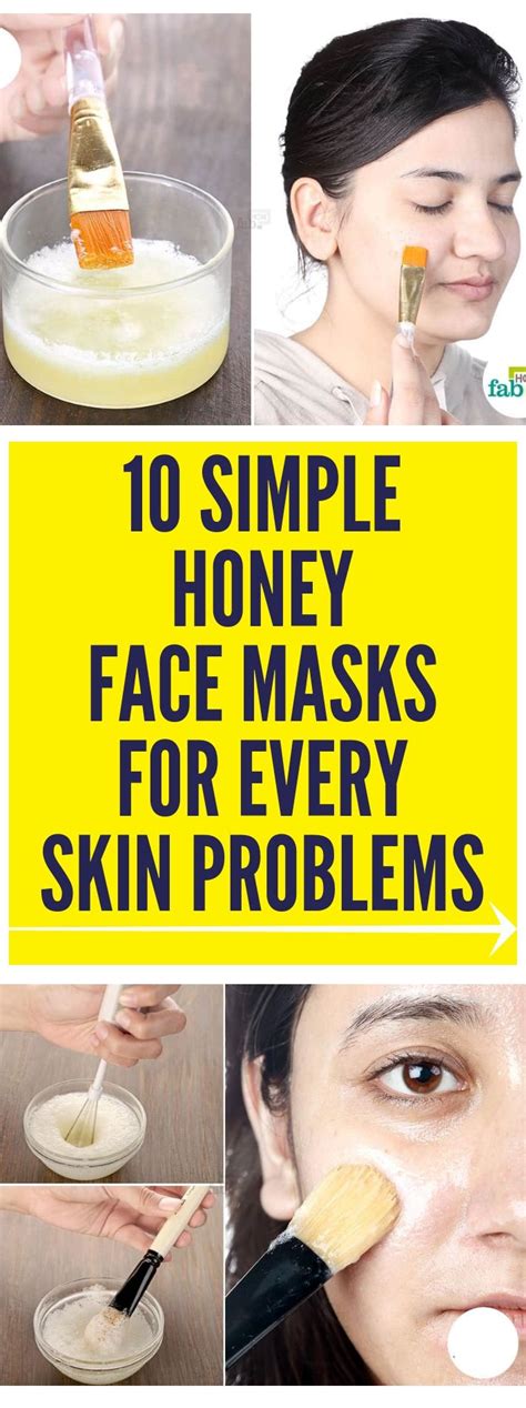10 simple honey face masks for every skin problems honey face mask