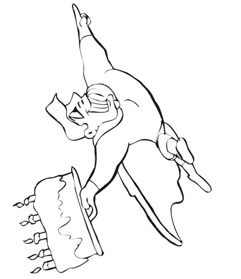 birthday superhero fly coloring pages disney coloring pages