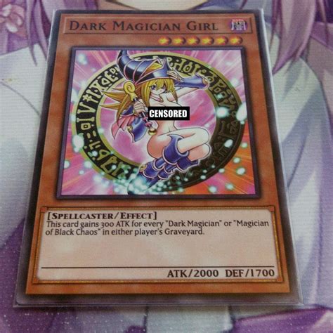 Sexy Dark Magician Girl 21 Common Orica Fanmade Yugioh