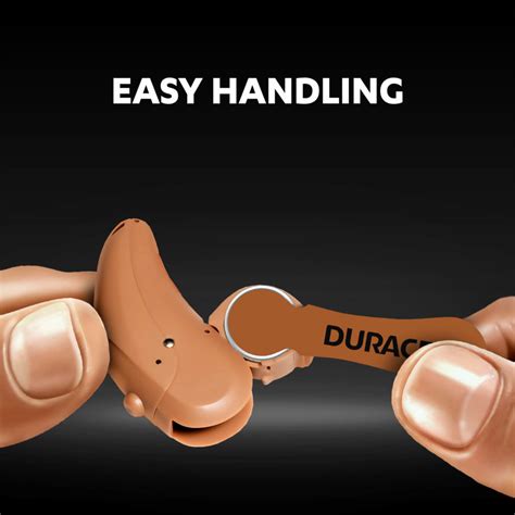 duracell hearing aid batteries size
