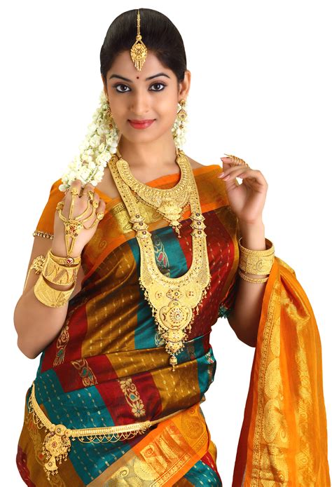 Wedding Bridel With Gold Jewellery Look Png The Great India Shop