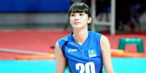 Sabina Altynbekova Is Too Beautiful To Play Volleyball Critics Say
