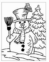 Bonecos Malvorlagen Winterlandschaft Snowman Grinch Färben sketch template