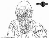 Coloring Pages Ood Doctor Natural Who Kids Printable sketch template