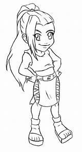 Ino Coloring Chibi Pages Yamanaka Deviantart Comments Kimberly Castello sketch template