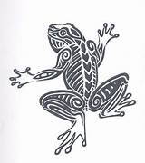 Frog Tribal Tattoo Designs Tattoos Usual Ink Grey Deviantart Silhouettes Frogs Drawing Maori Coloring Pages Tattooimages Biz sketch template