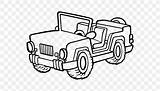 Jeep Wrangler Willys Car sketch template