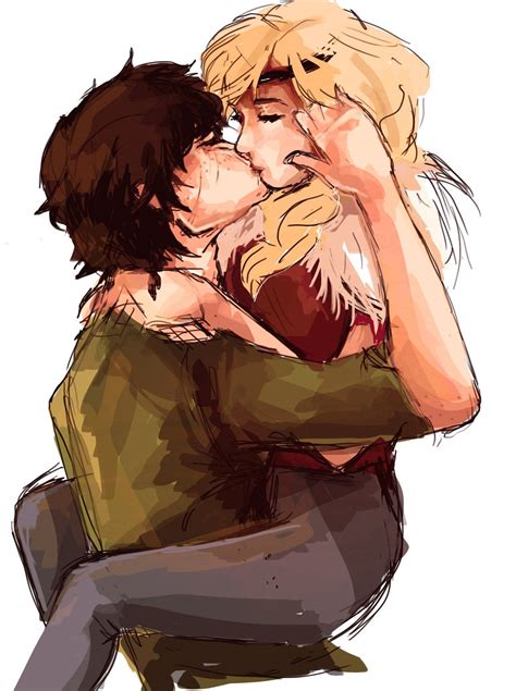 The Spiderman Kiss With Astrid And Hiccup Either Their