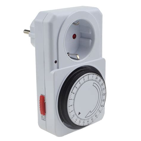 timer switch programmed time control european plug    shipping ebay