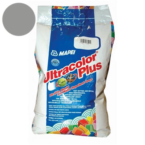 Mapei Ultracolor Plus Grout 112 Medium Grey 2kg Plumit