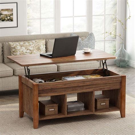 naylor lift top extendable coffee table  storage coffee table
