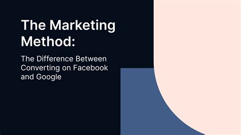 marketing method  difference  converting  facebook