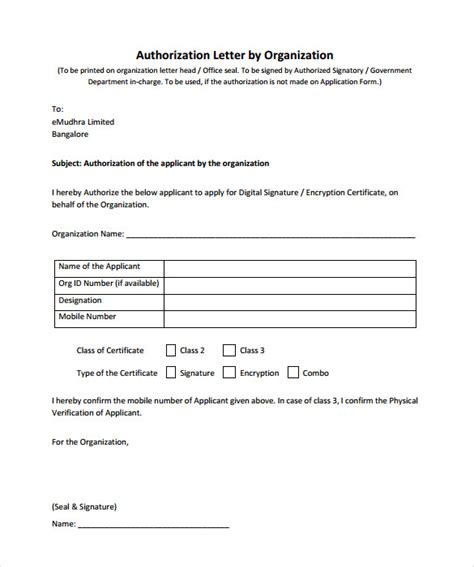 sample bank authorization letter templates  ms word