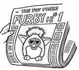 Furby Raskrasil Xcolorings sketch template