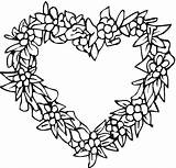 Coeur Coloriage Ausmalbilder Hearts Herzen Valentine Imprimer Herunterladen Oder Adults Martinchandra sketch template