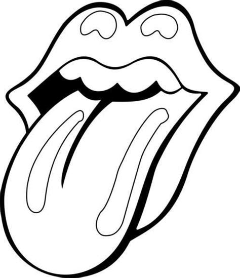 rolling stones coloring pages rolling stones tattoo rolling