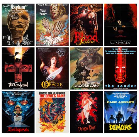 Daily Grindhouse Grindhouse Goodies 2018 Horror Wall Calendars For