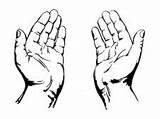 Jesus Hands Drawing Hand Drawings Clipart Paintingvalley sketch template