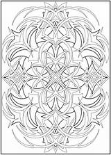 Coloring Pages Abstract Mandala Dover Tribal Adult Colouring Adults Creative Book Printable Samples Publications Books Color Mandalas Haven Doverpublications Appropriate sketch template