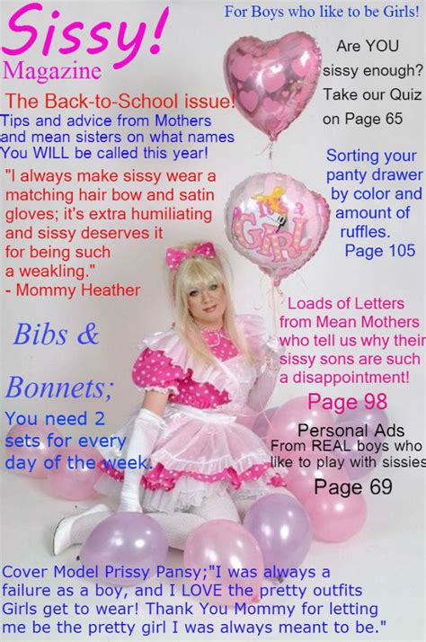 Pin On Sissy Magazine Covers