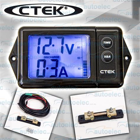 ctek digital battery monitor suit ds dual redarc bcdc bcdclv systems