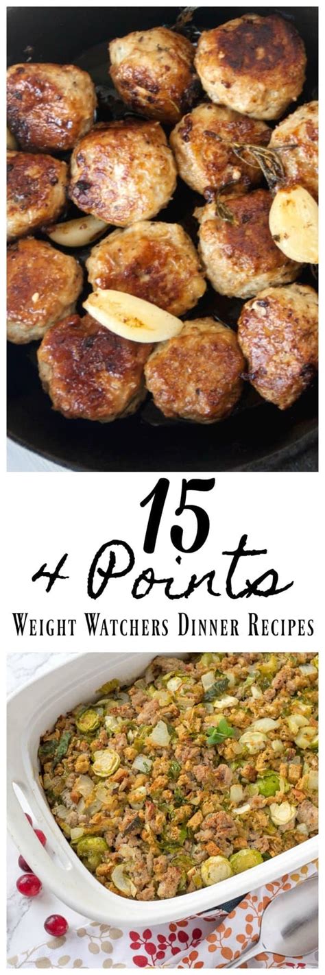 15 4 Point Weight Watchers Dinner Recipes • Midgetmomma