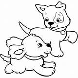 Cuccioli Cane Animali Cani Gatti Gatto Unicorno Kira Disegnare Piccoli Disegnidacolorare Mamme sketch template