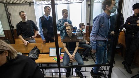 Russia Sentences Anti Fascists On Bogus Terror Charges Critics Say