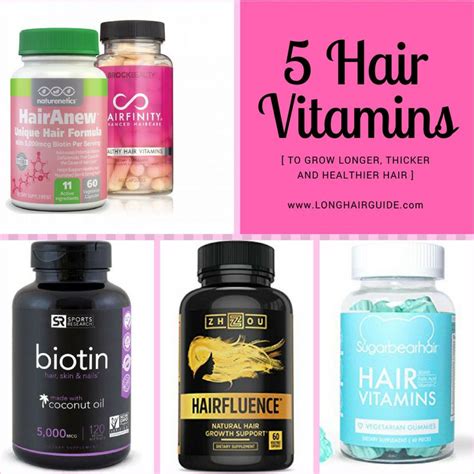 Which Hair Vitamin Is Best To Grow Longer Healthier And Stronger Hair