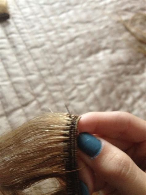 How To Sew On Hair Extension Clips Recipe In 2020 Hair
