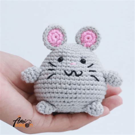 amigurumi  mouse  crochet pattern ami saigon