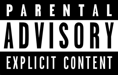 parental advisory label parental advisory wikipedia  enciclopedia livre parental advisory