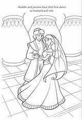 Coloring Pages Disney Wedding Cinderella Princess 塗り絵 Book Jasmine Aladdin ディズニー Colouring Sheets する ボード 選択 sketch template