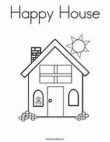 Coloring House Pages Live Happy Sheet Noodle Garage Colouring Twisty Printable Preschool Warming Party Lane Family Worksheet Noun Twistynoodle Print sketch template