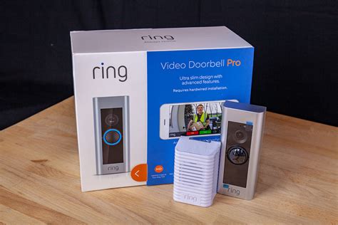 ring video doorbell pro box opening  installation digital connoisseur