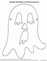 Mascaras Diy Printables Bnute Rajce Podzim Ghosts sketch template